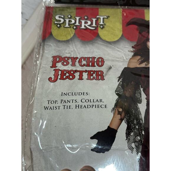 Psycho Jester costume - size Large 10/12 Spirit Halloween - Picture 6 of 7
